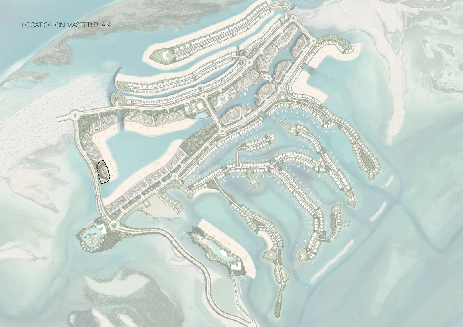 Tranquil Beach Residences master plan