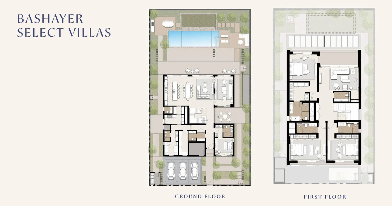 4 Bedroom Select Villa floor plan
