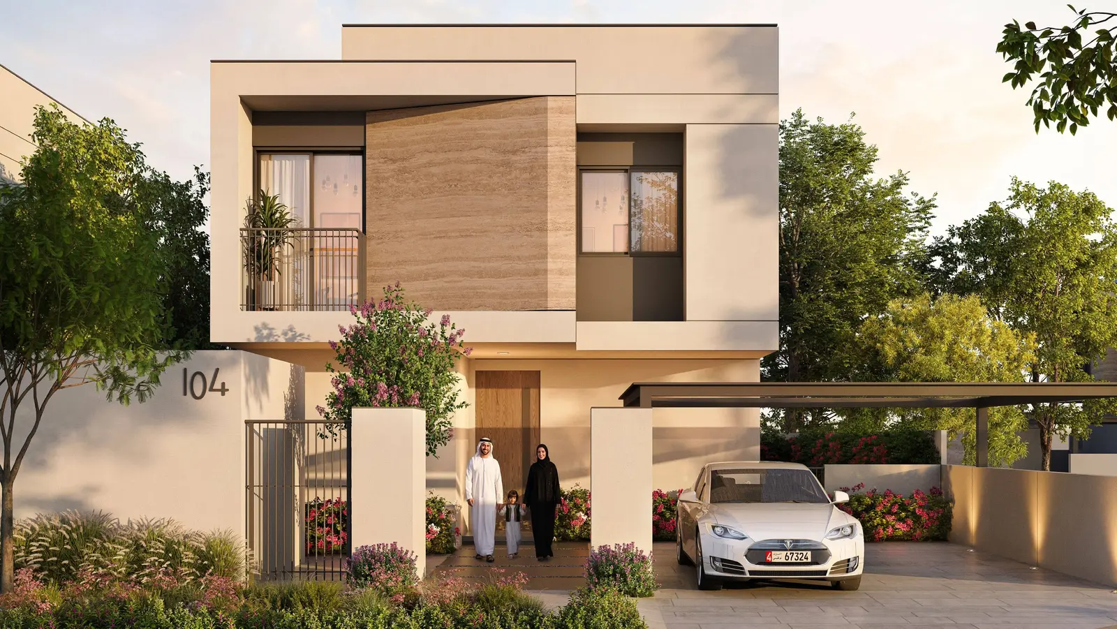 Al Ghadeer Parks 1 master plan