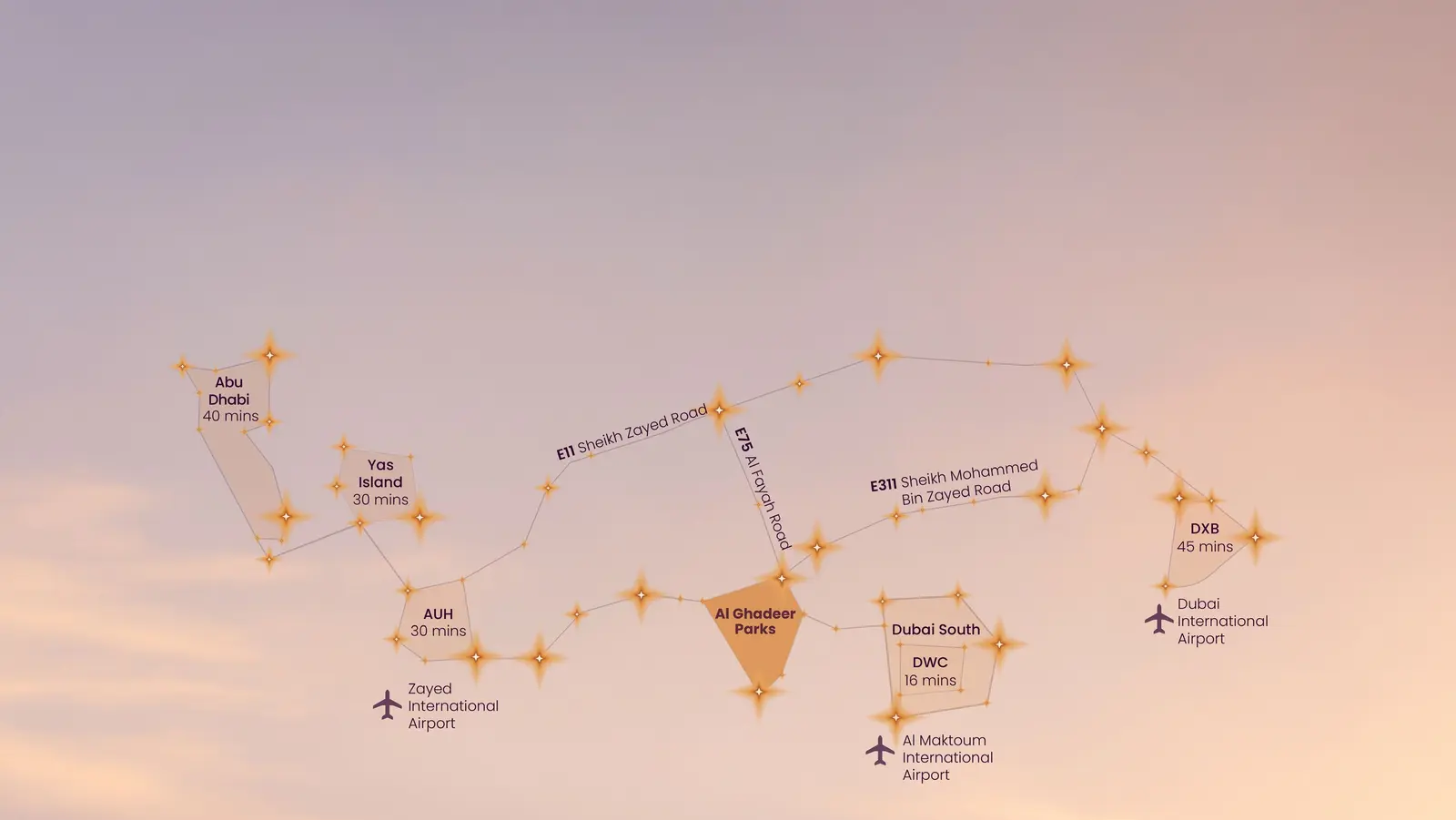 Al Ghadeer Parks 2 master plan