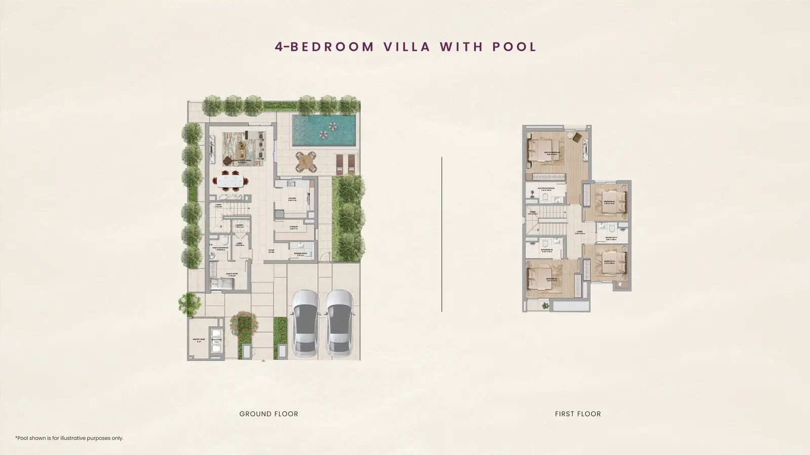 4 Bedroom Villa with Pool