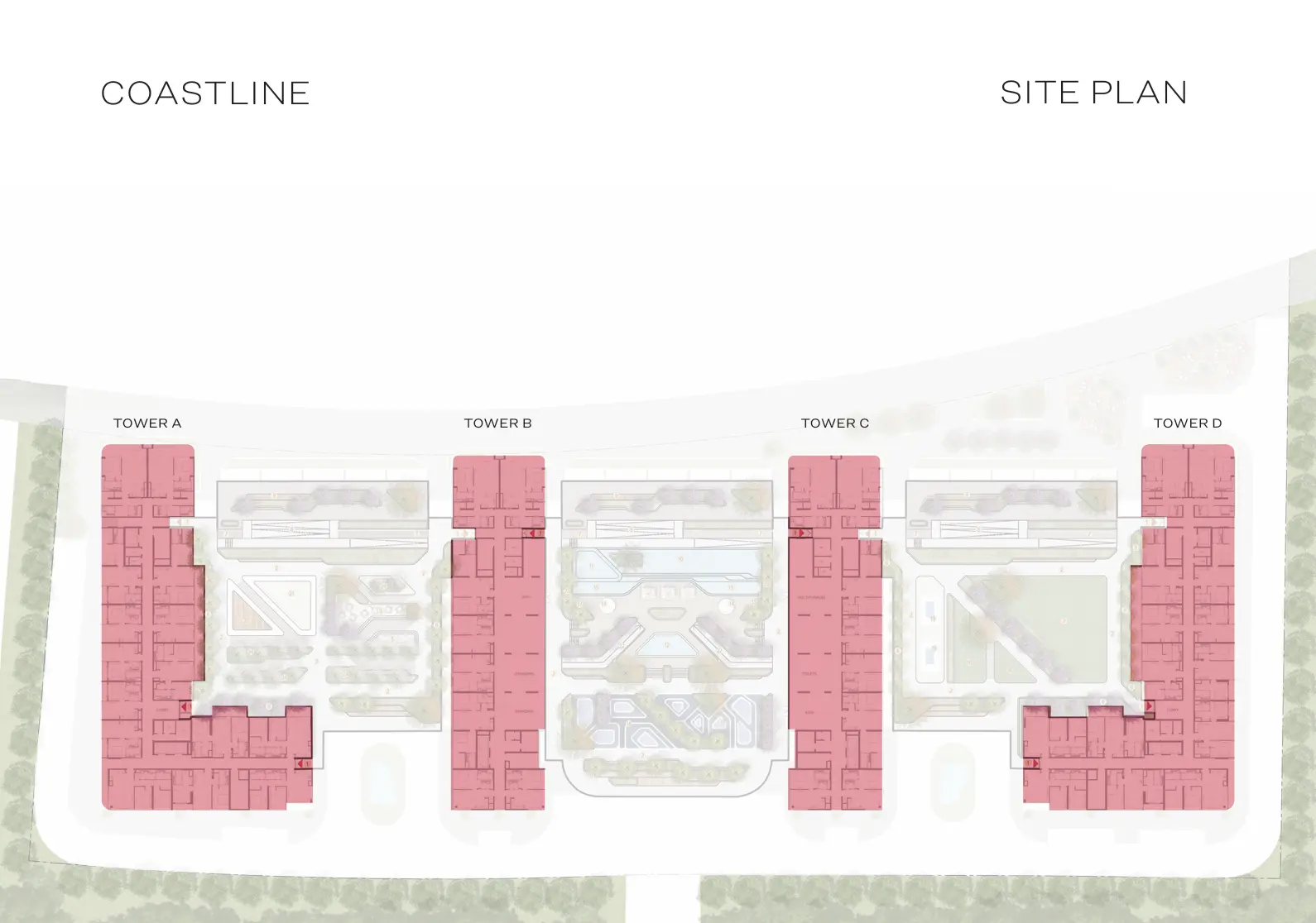 Coastline Beach Residences master plan