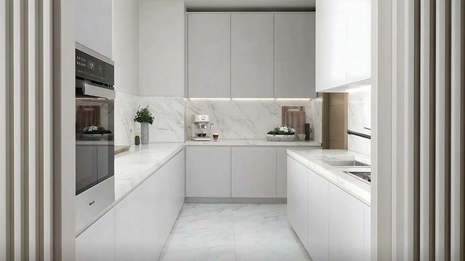 Elegant bathroom with premium fittings in a Reem Eight residence, Shams Abu Dhabi, Al Reem Island, UAE