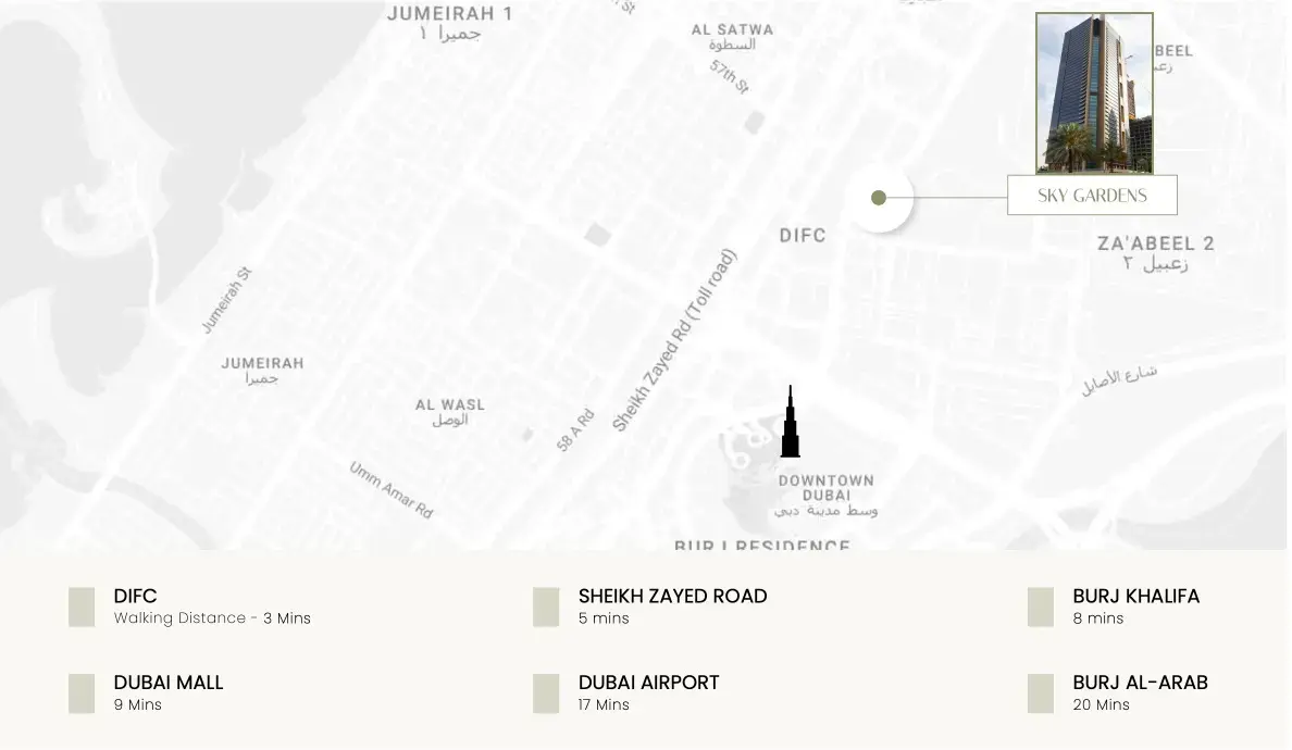 Sky Gardens master plan