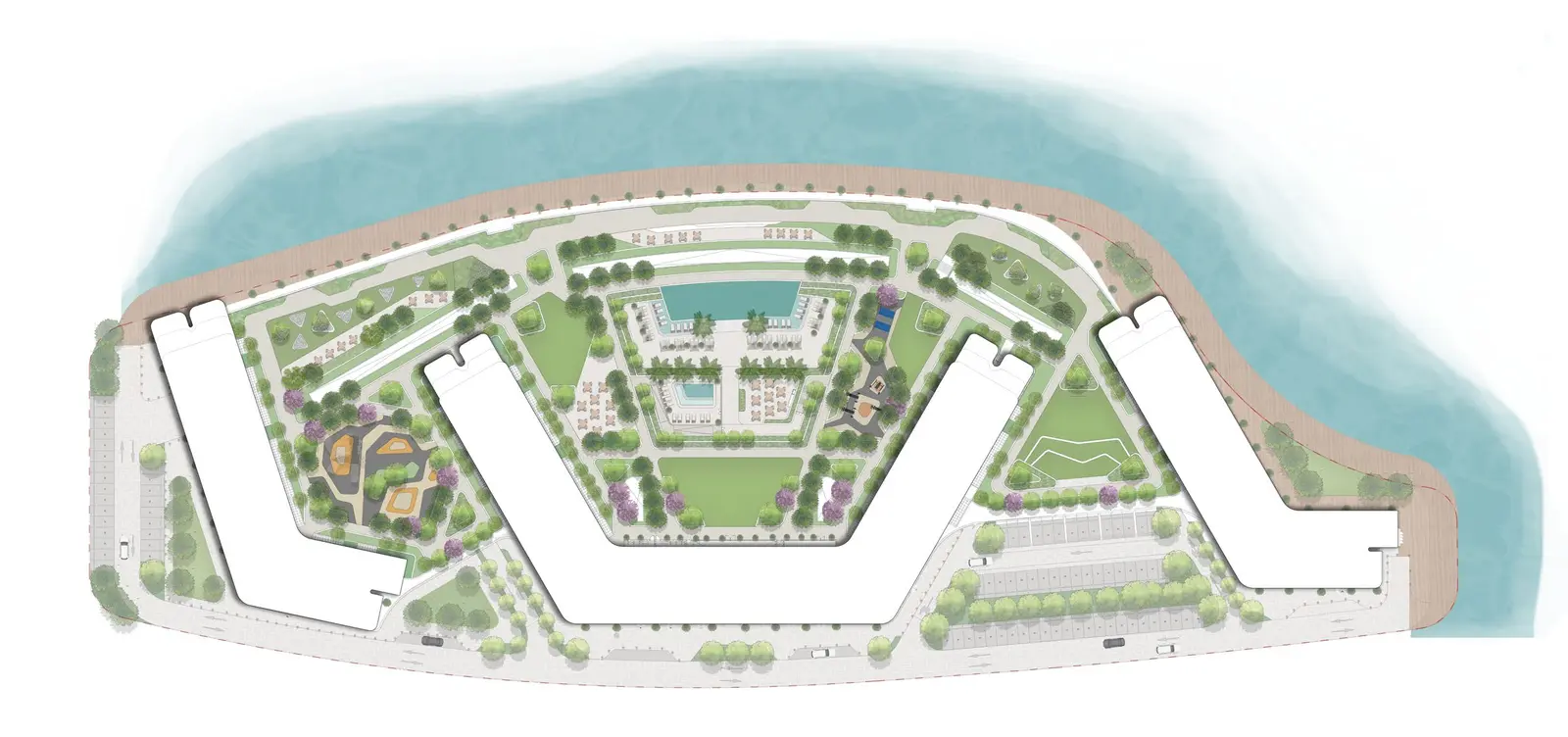 Bayfront Marina Residences master plan