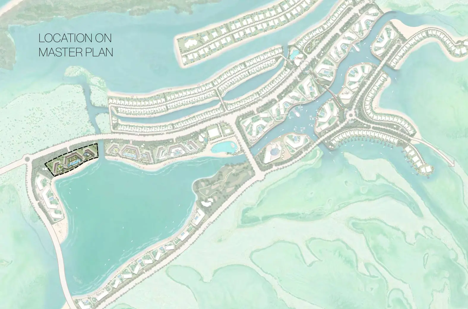 Coraline Beach Residences master plan