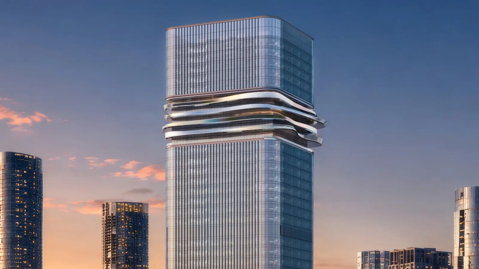 Luxury commercial property at Radiant Legacy offering premium office suites in a landmark Al Reem Island location.