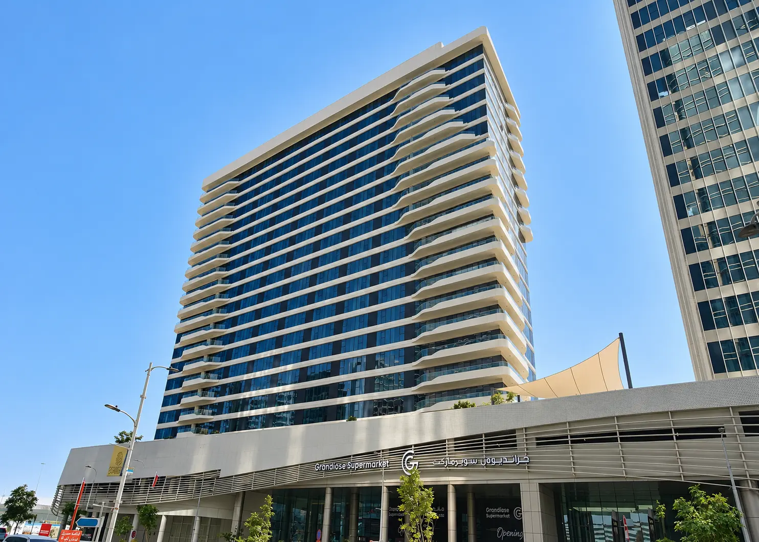 Grandiose Tower Under Blue Skies