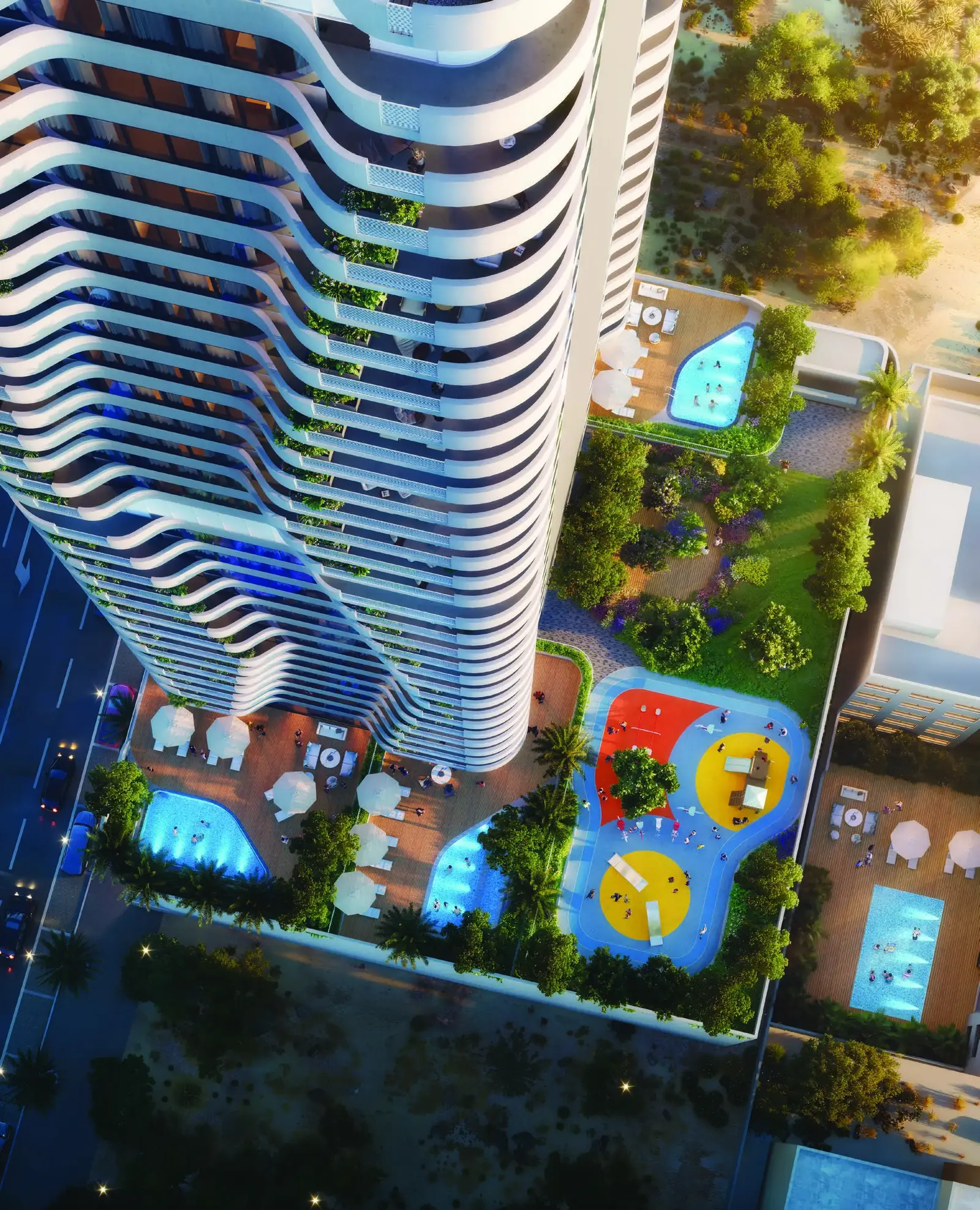 Azha Millennium Residences in JVT (Jumeirah Village Triangle) by Azha Development - Exterior Image 3