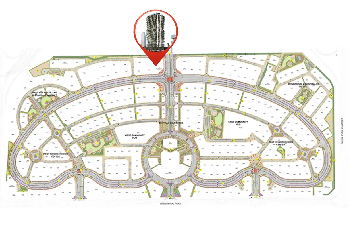 Sky Line by Peace Homes Master Plan