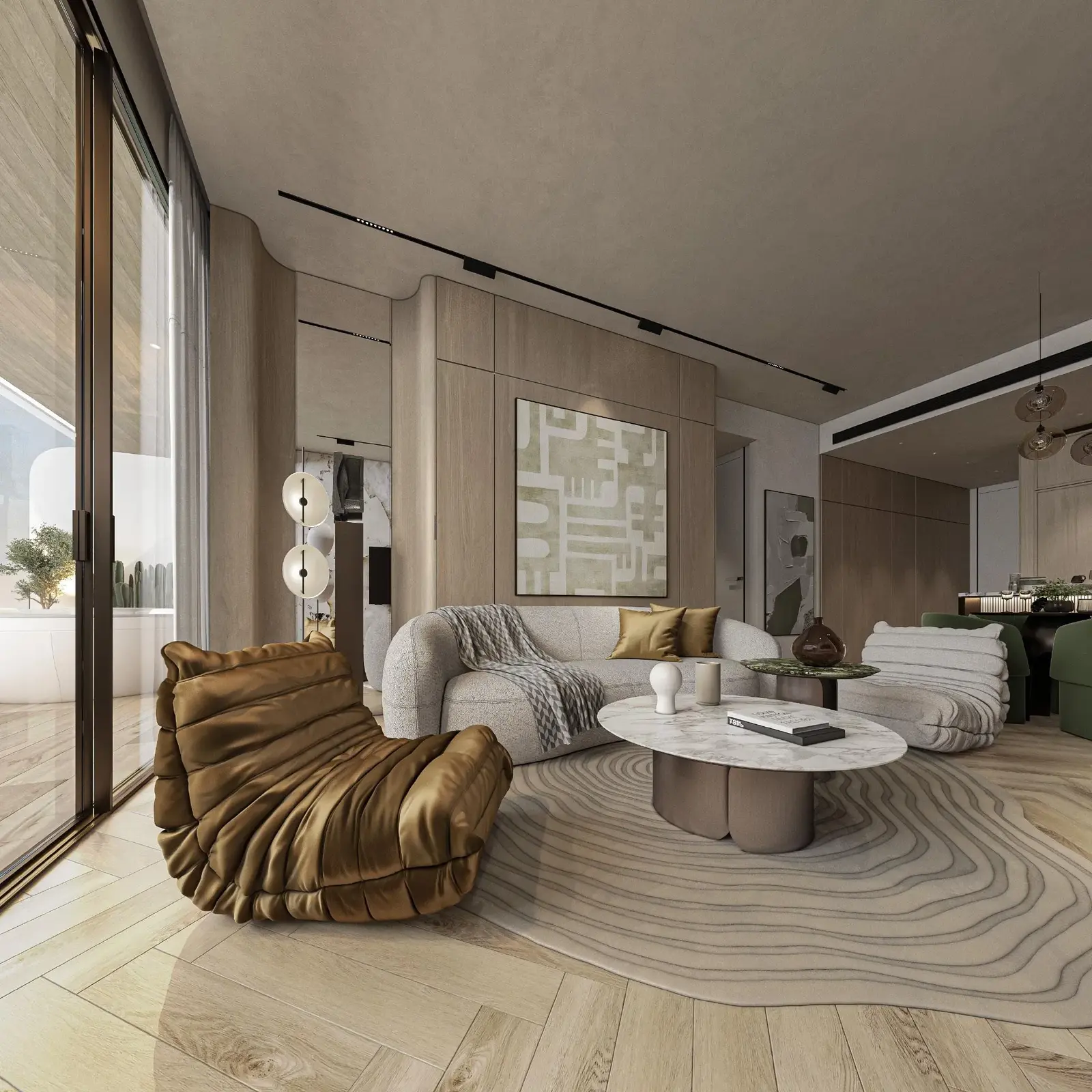Sky Line by Peace Homes in Dubai Land Residence by Peace Homes Development - Interior Image 11