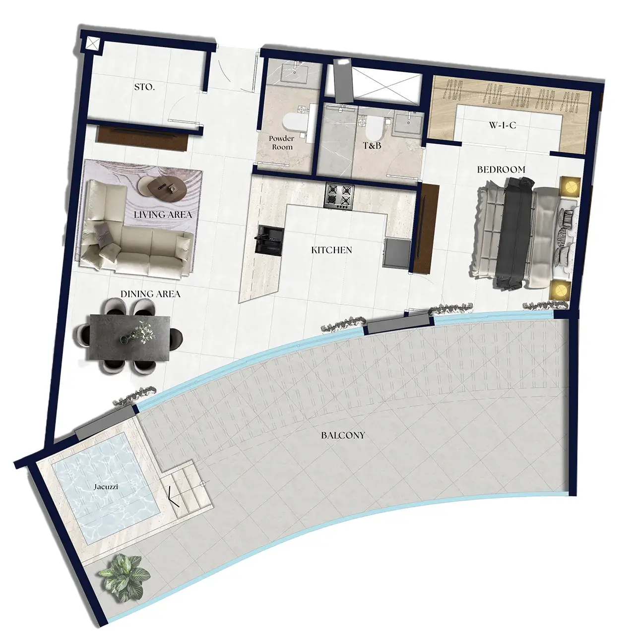 1 Bedroom apartments - Xenia Residence