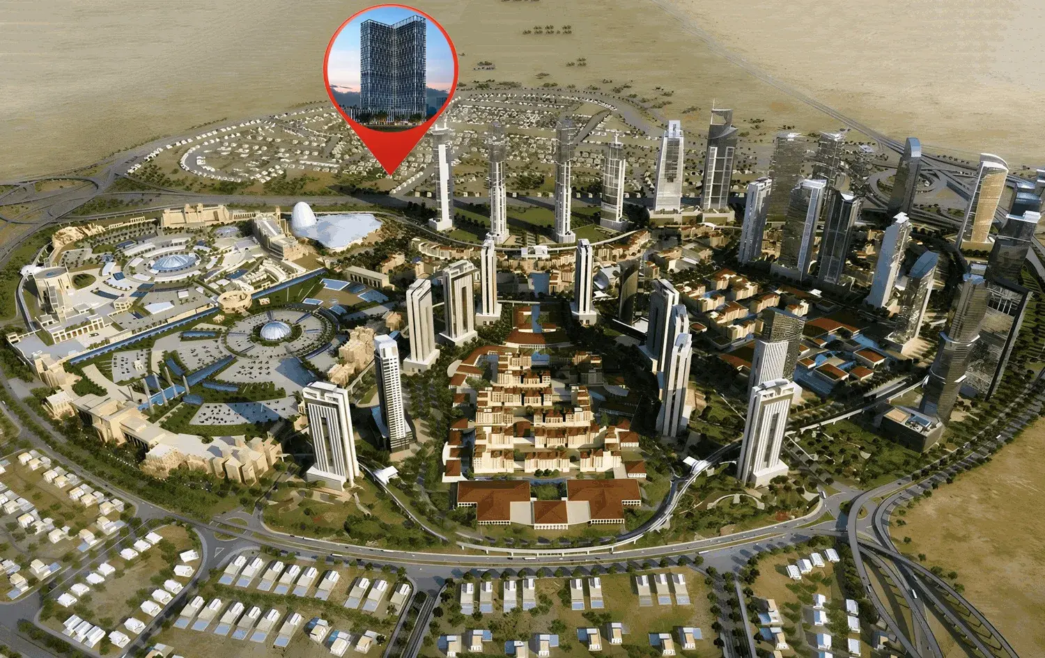 Binghatti Vintage Master Plan
