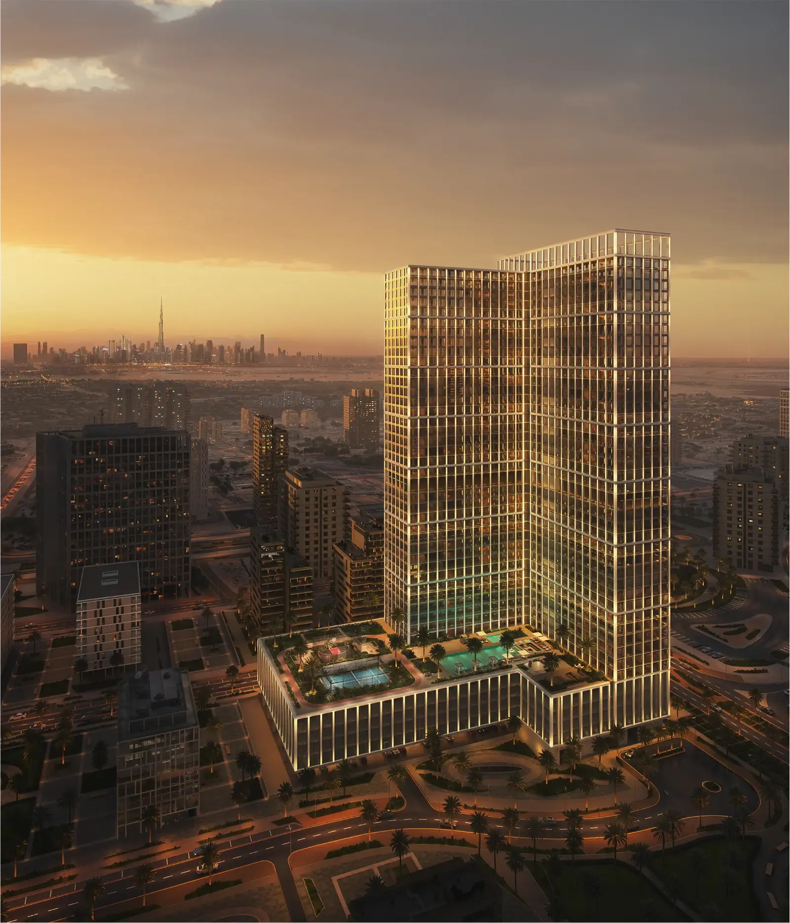 Binghatti Vintage in Majan by Binghatti - Exterior Image 3