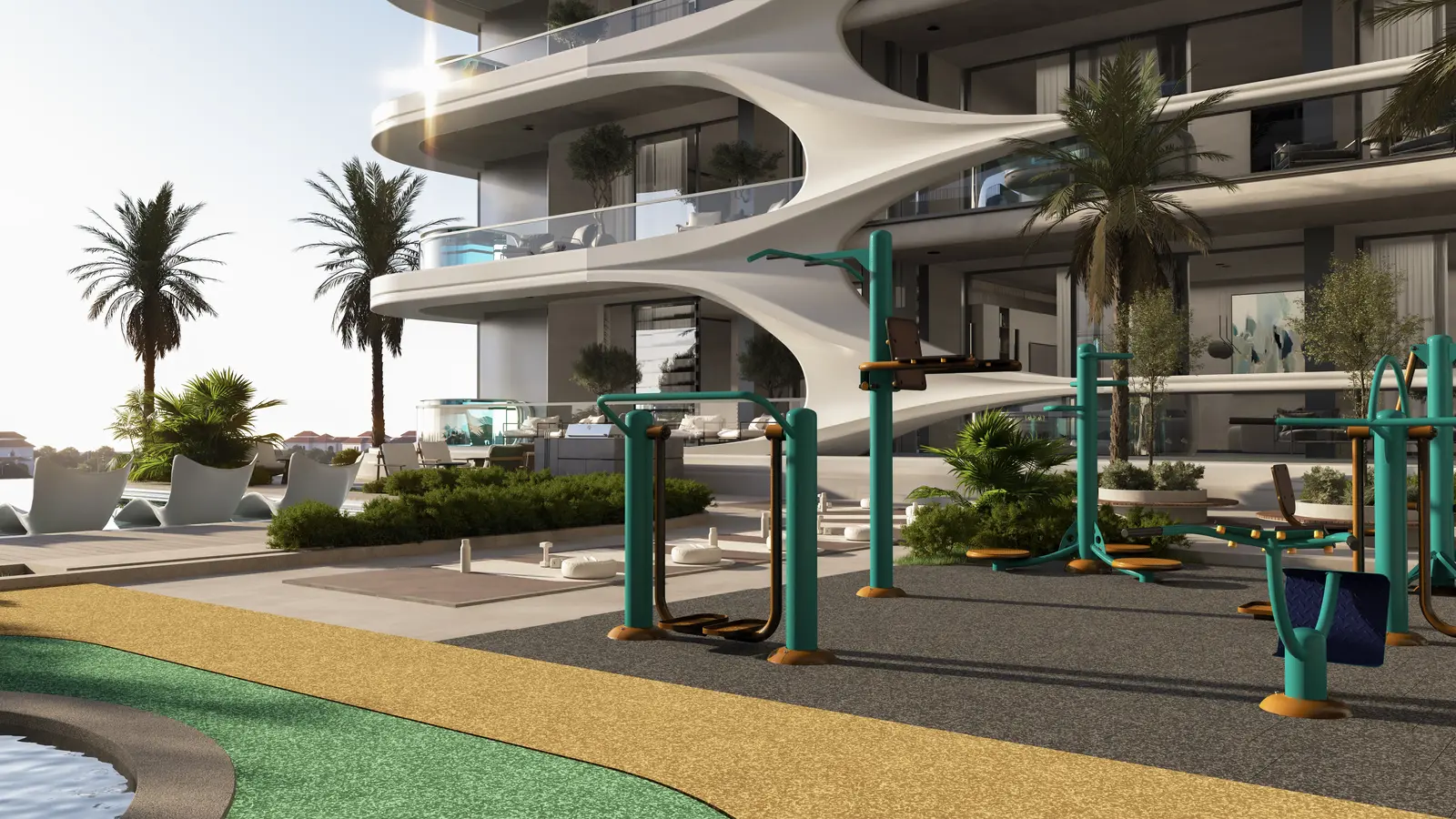 Samana Boulevard Heights in Dubai Land Residence by Samana - Exterior Image 8