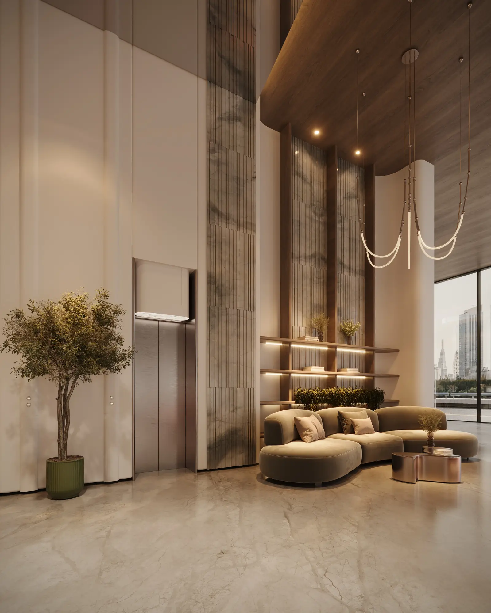 Samana Boulevard Heights in Dubai Land Residence by Samana - Lobby Image 4
