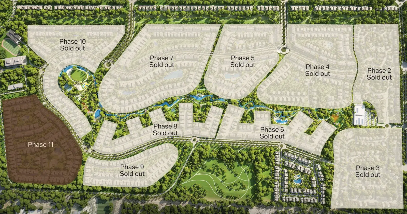 Nad Al Sheba Gardens Phase 11 Master Plan