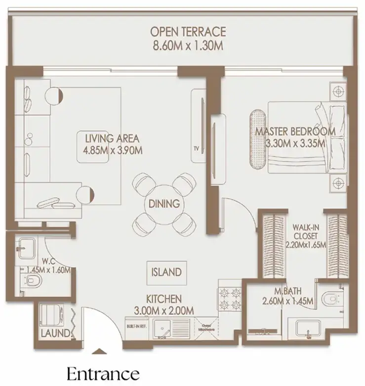 1 Bedroom apartments - Veona by Gutti