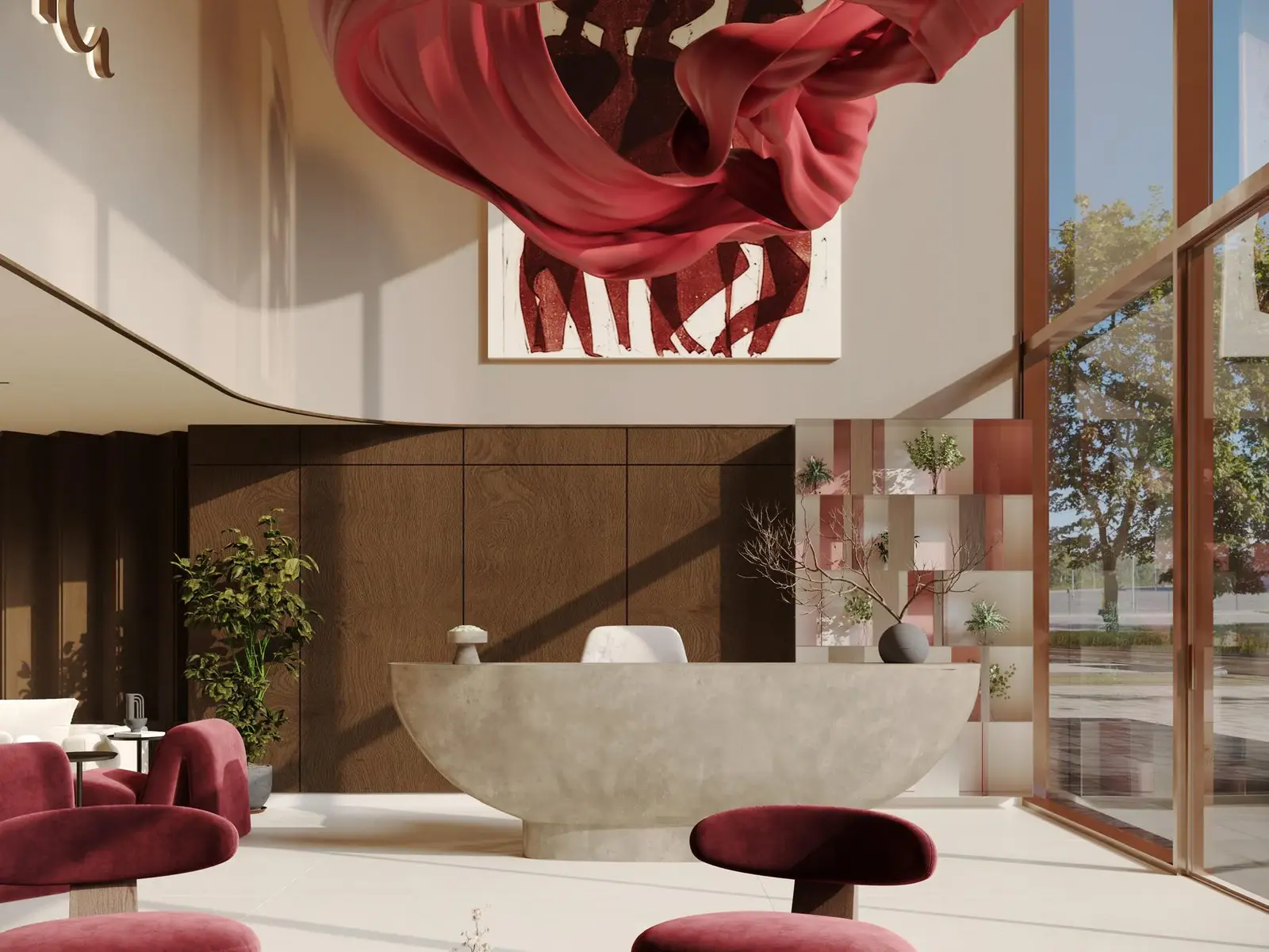 Veona by Gutti in Dubai Land Residence by Gutti Development - Lobby Image 7