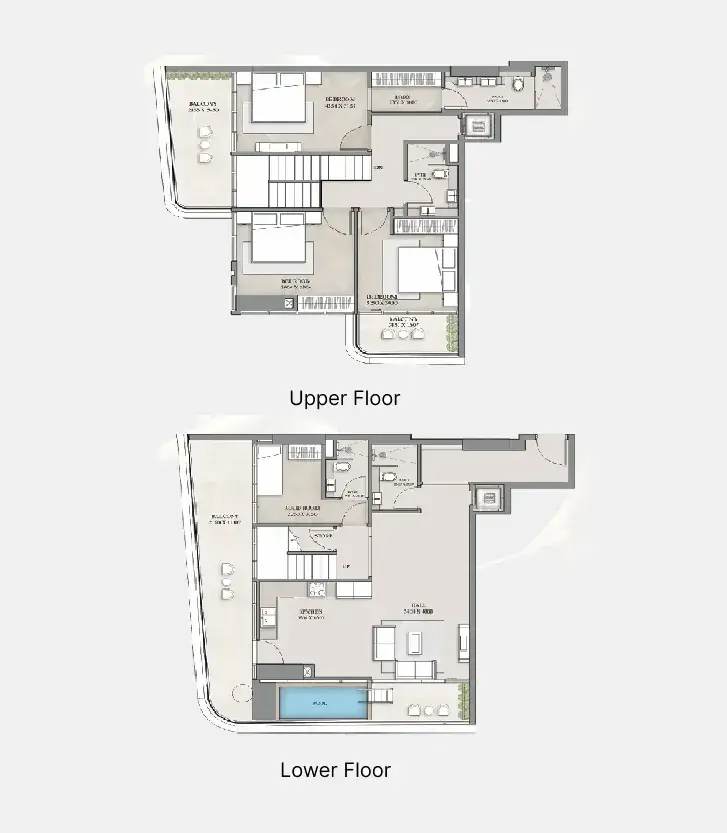 3.5 bedrooms duplex - Empire Gardens