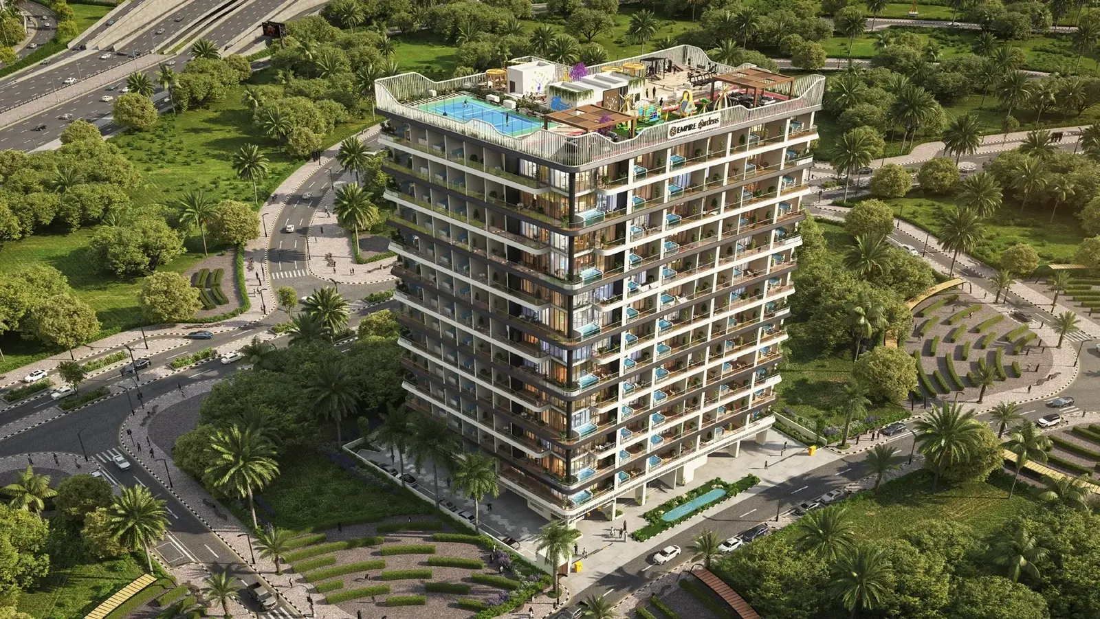 Empire Gardens in Dubai Land Residence by Empire Developments - Exterior Image 6