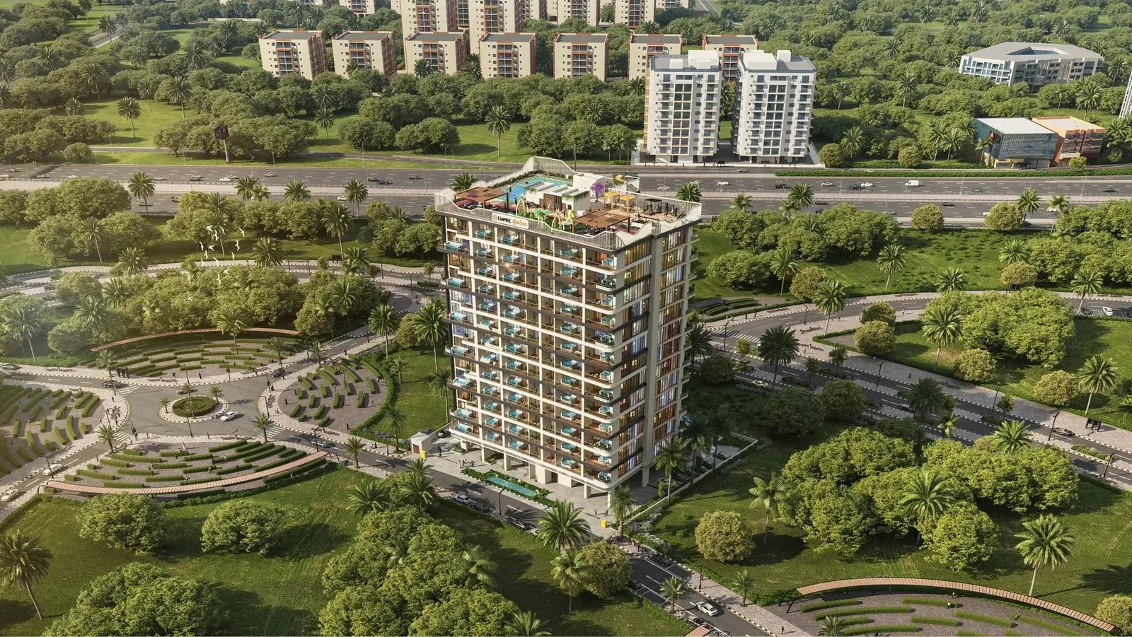 Empire Gardens in Dubai Land Residence by Empire Developments - Exterior Image 7