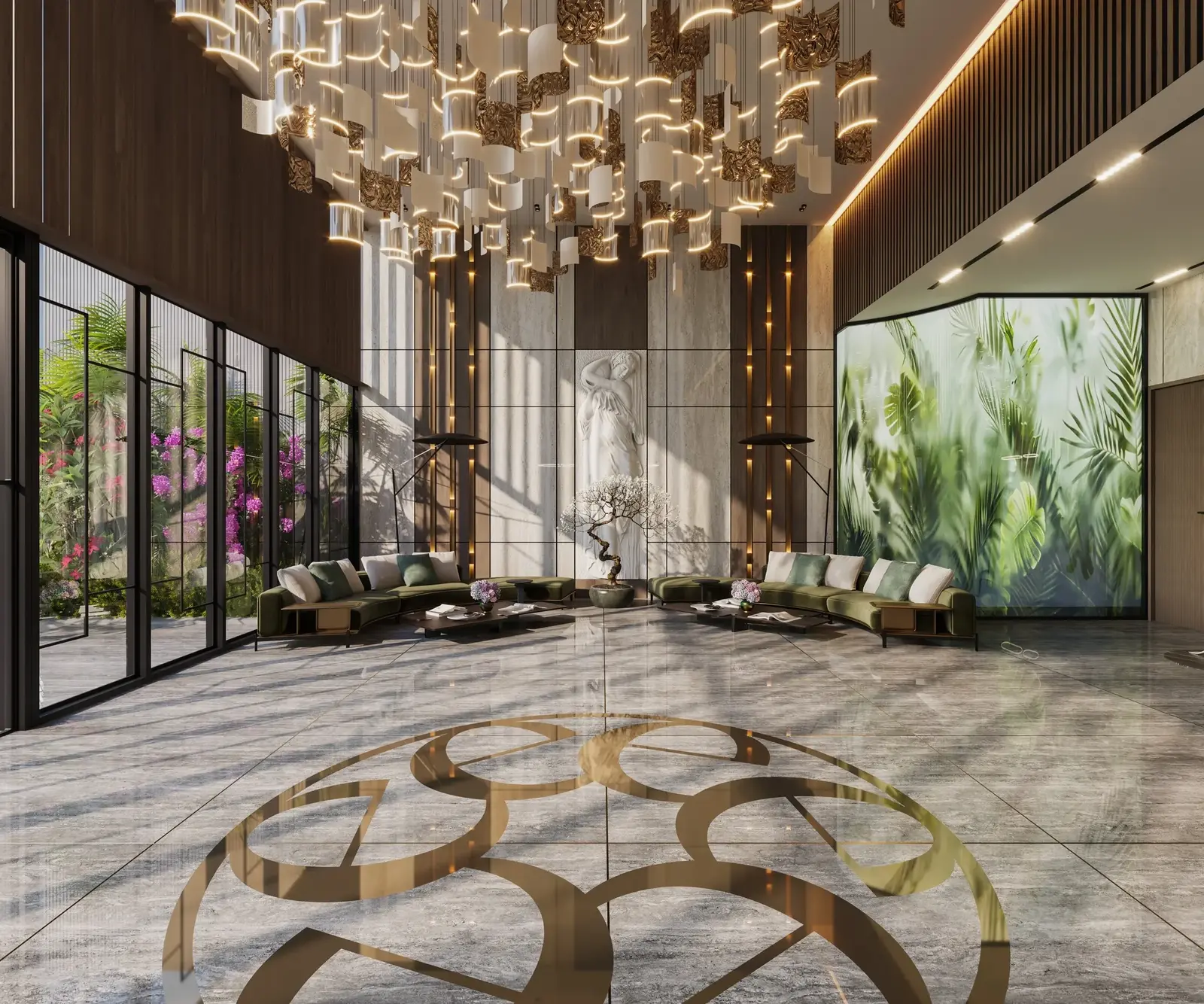 Empire Gardens in Dubai Land Residence by Empire Developments - Lobby Image 3