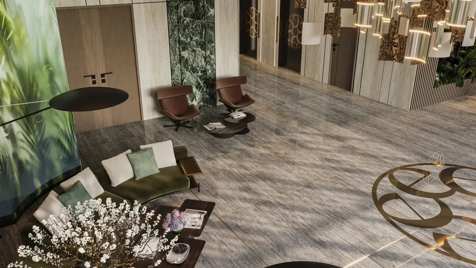 Empire Gardens in Dubai Land Residence by Empire Developments - Lobby Image 4