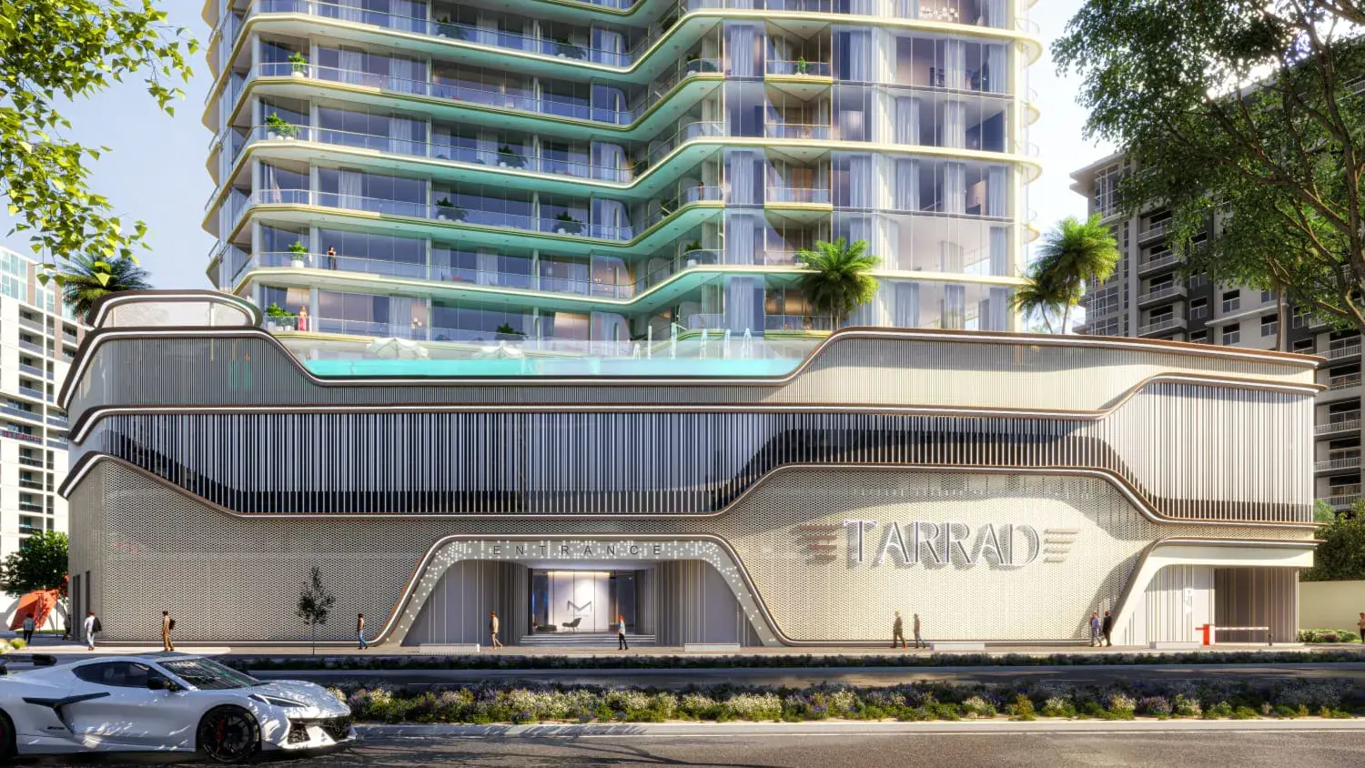 Celesto 2 in Dubai Land Residence by Tarrad Development - Exterior Image 1