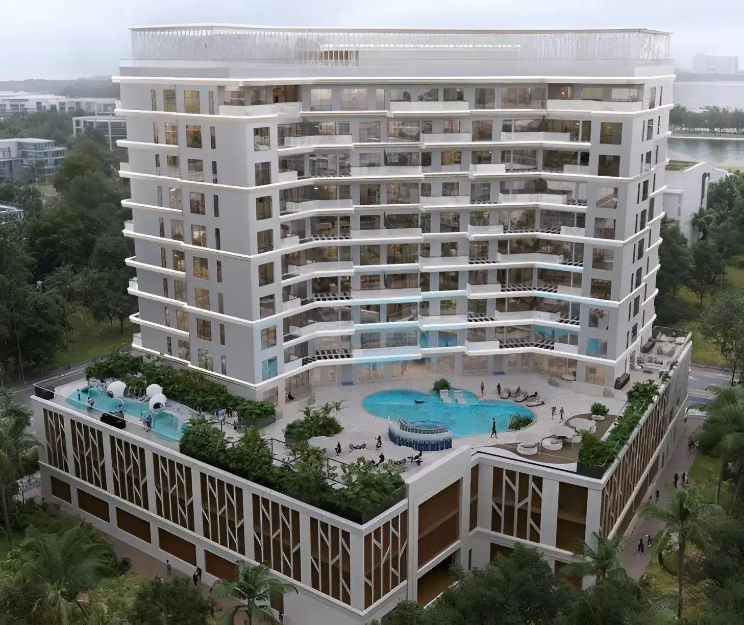 Dreamlife Residences in Dubai Islands by Nova Power Real Estate - Exterior Image 1