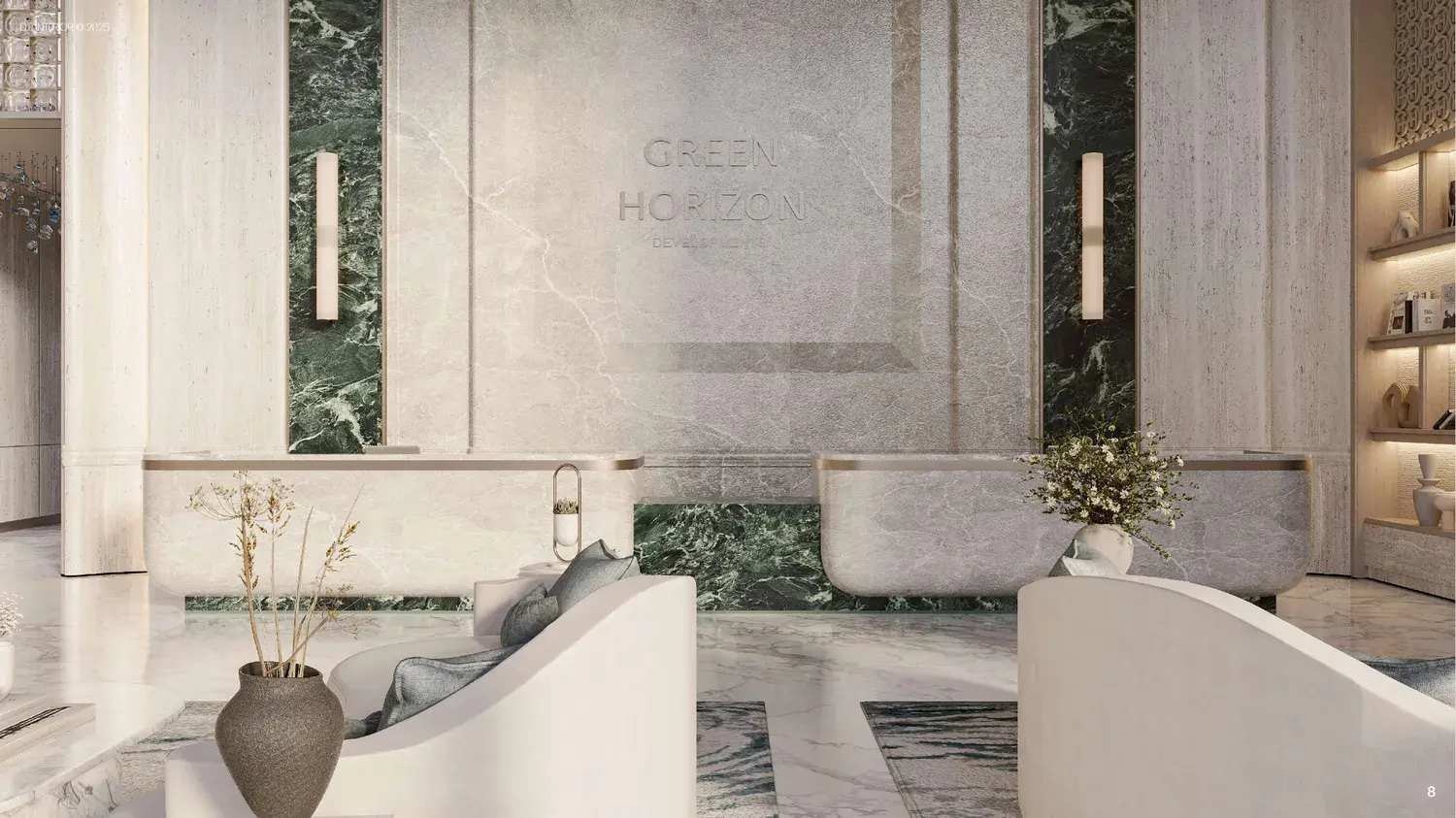 Meriden Beach Residences in Dubai Islands by Green Horizon Development - Lobby Image 3