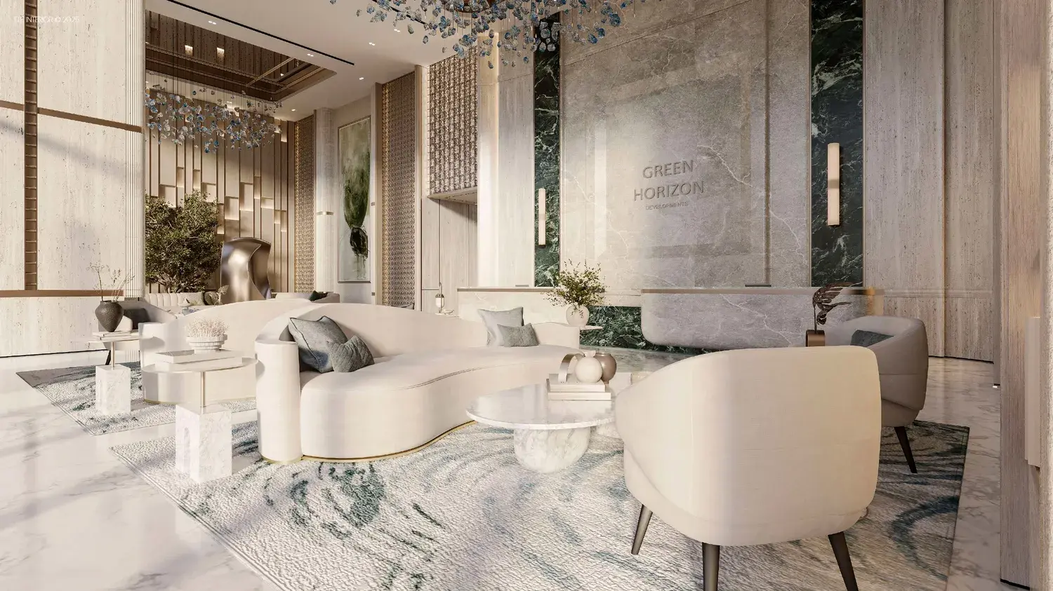 Meriden Beach Residences in Dubai Islands by Green Horizon Development - Lobby Image 5