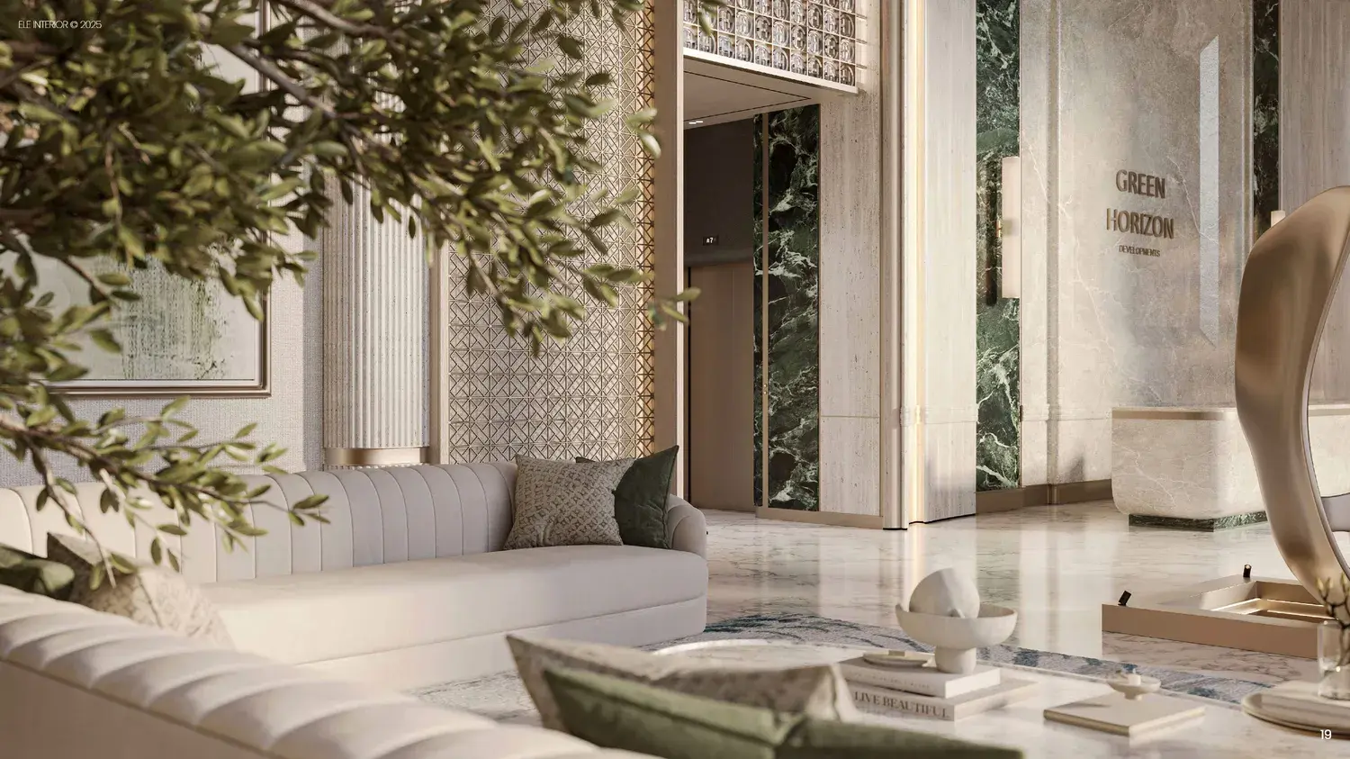 Meriden Beach Residences in Dubai Islands by Green Horizon Development - Lobby Image 8