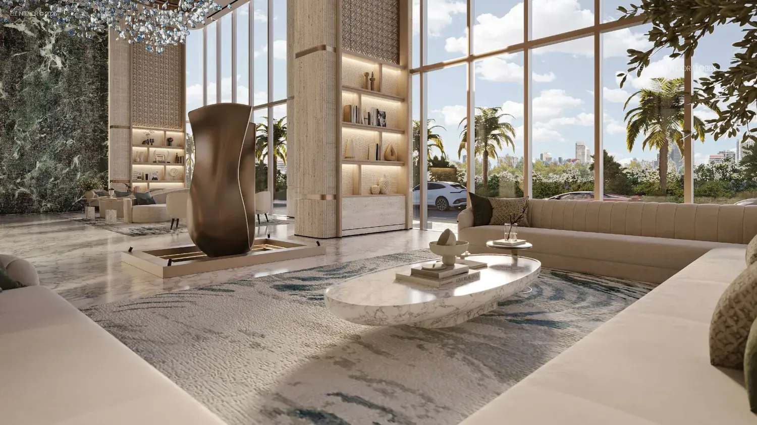 Meriden Beach Residences in Dubai Islands by Green Horizon Development - Lobby Image 10