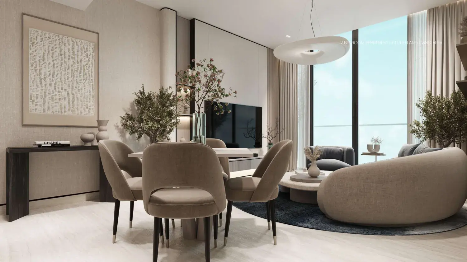 Meriden Beach Residences in Dubai Islands by Green Horizon Development - Interior Image 4