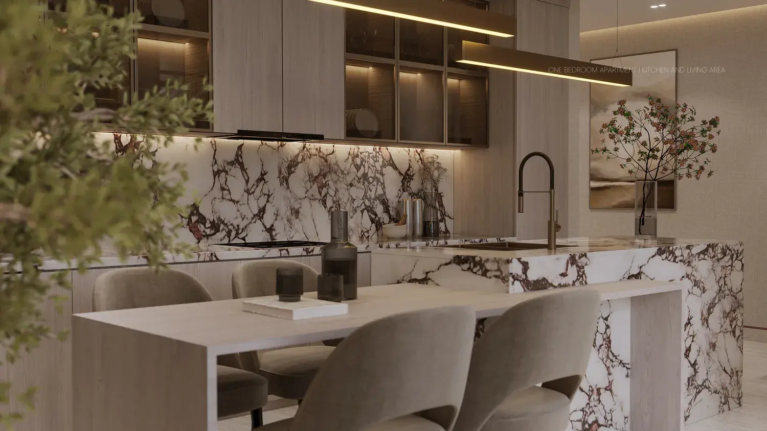 Meriden Beach Residences in Dubai Islands by Green Horizon Development - Interior Image 9