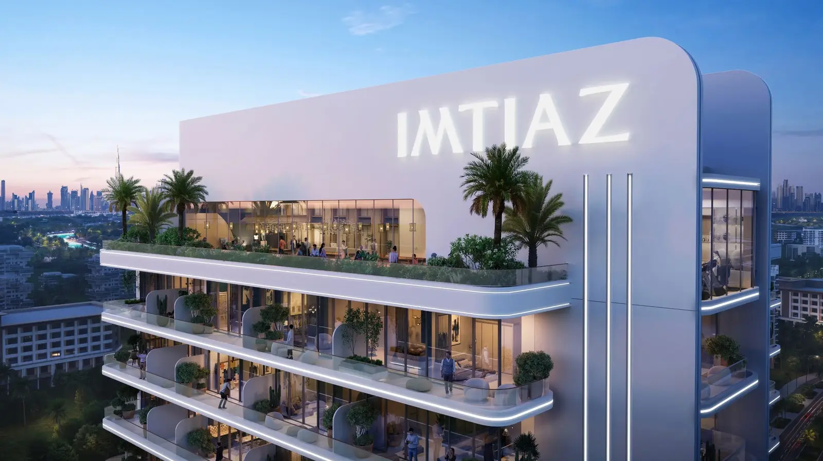 Le Blanc in Dubai Land Residence by Imtiaz Development - Exterior Image 3