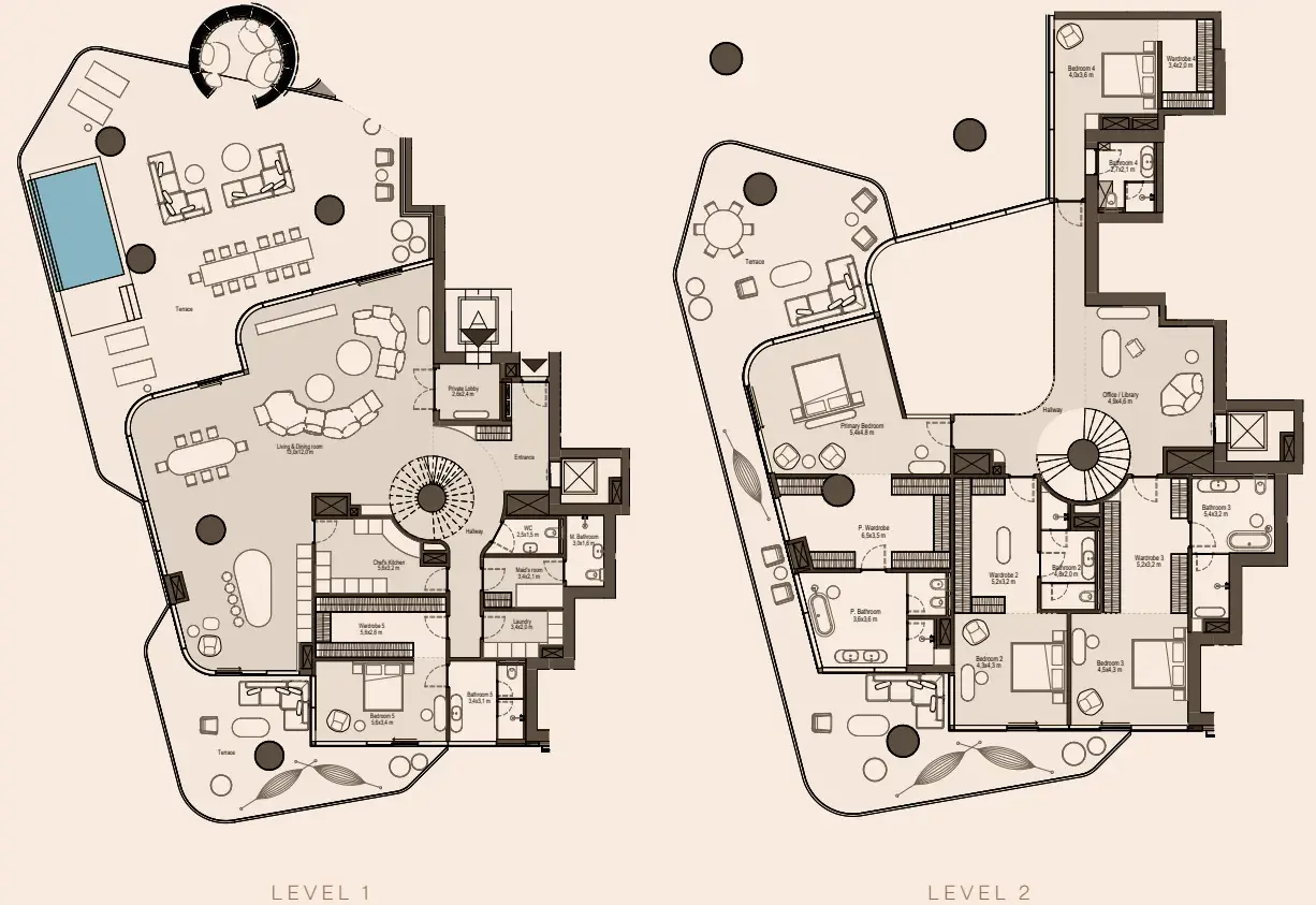 5 Bedrooms duplex - Eywa Way of Water