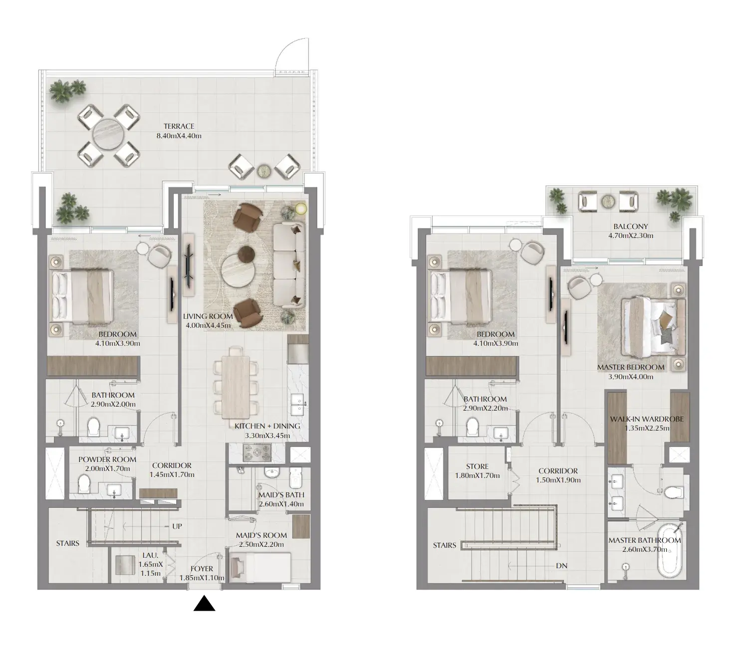 3 Bedrooms townhouse - Terra Gardens