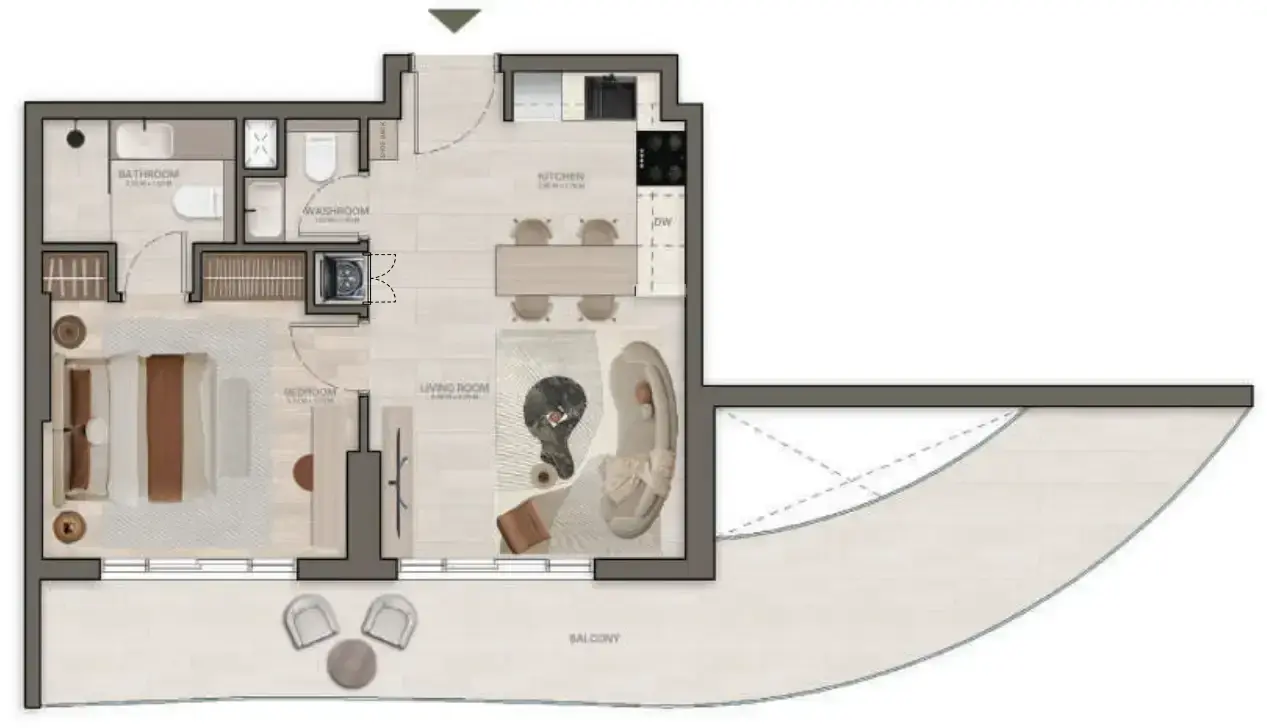 1 Bedroom apartments - Stax