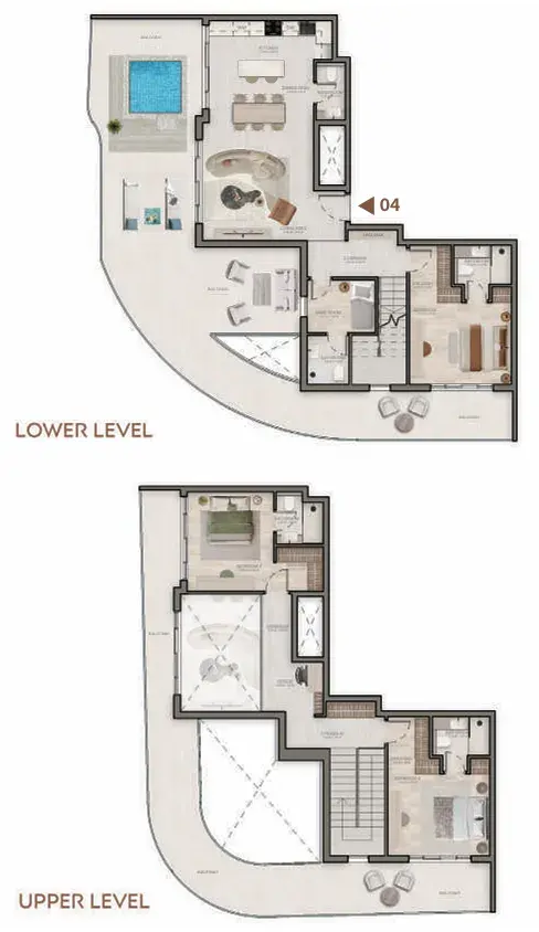 3.5 bedrooms duplex - Stax