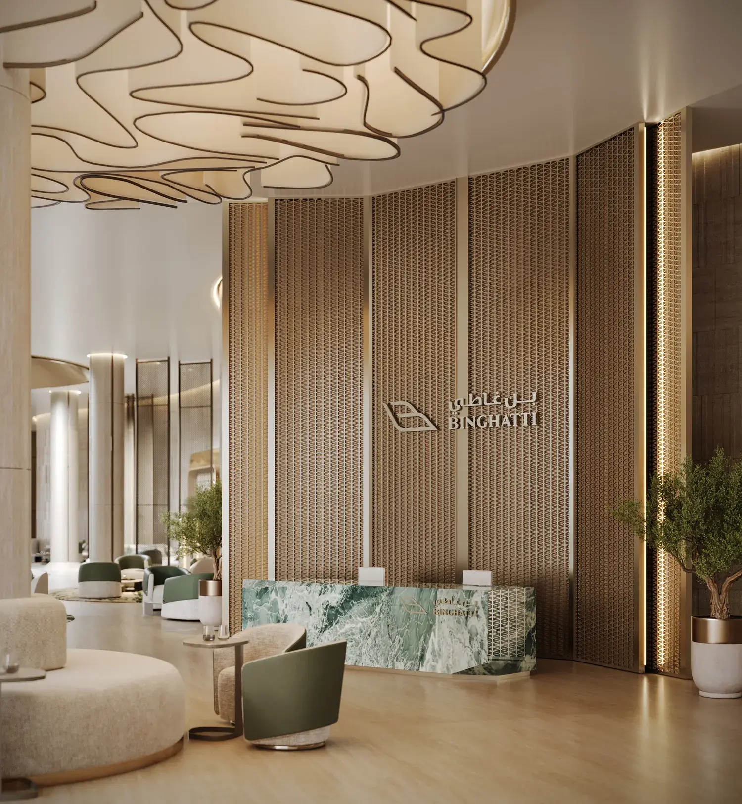 Binghatti HillCrest in Arjan by Binghatti - Lobby Image 5