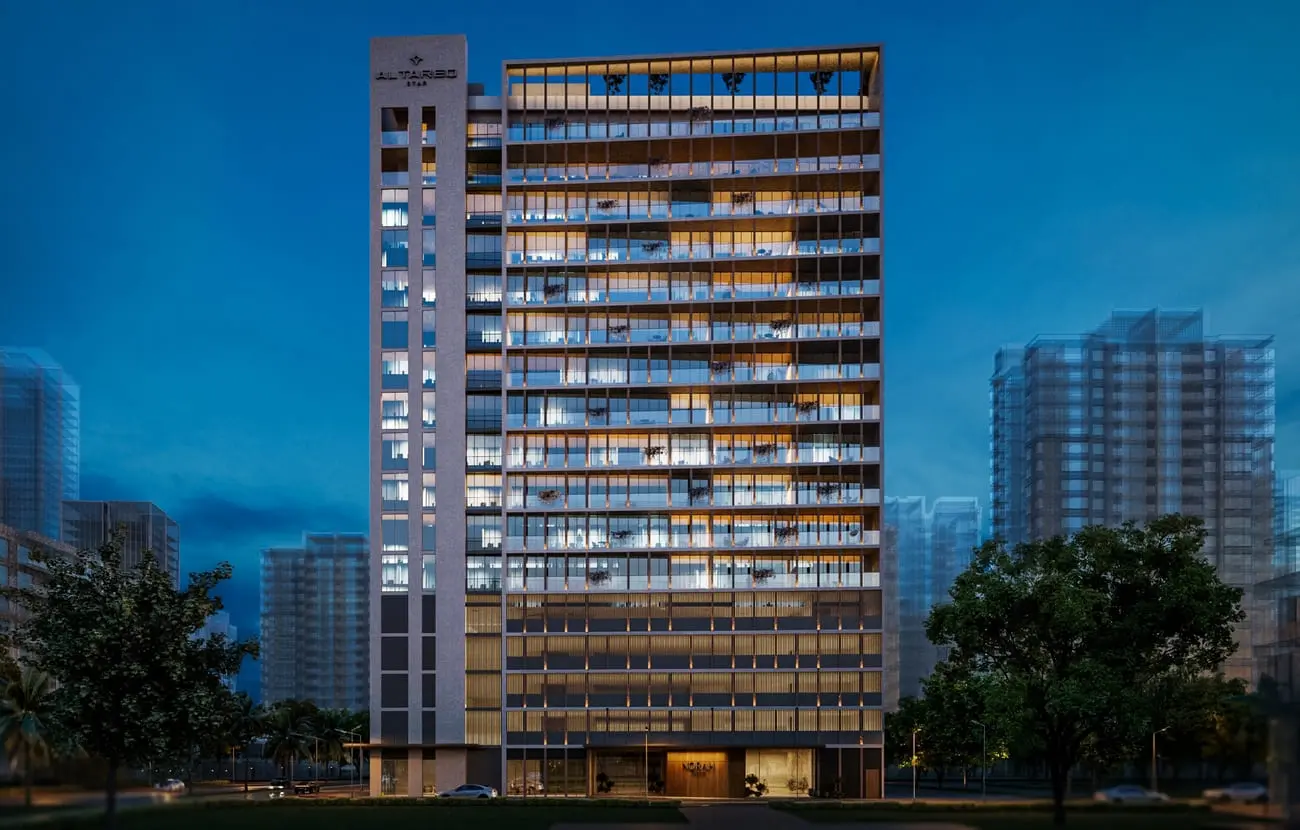Norah Residence in Jumeirah Village Circle (JVC) by Al Tareq Star Real Estate Development - Exterior Image 2