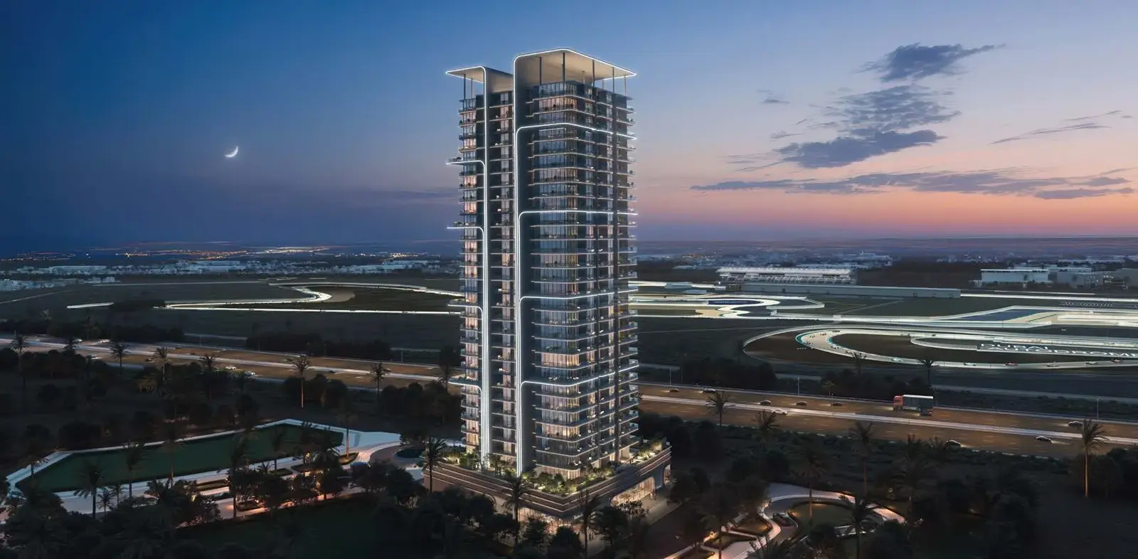 The Central Uptown in Arjan by AQUA Properties - Exterior Image 2