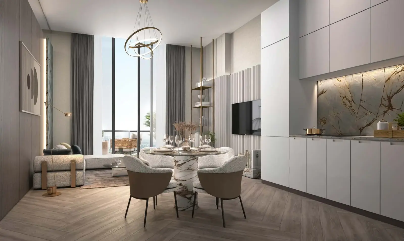 The Central Uptown in Arjan by AQUA Properties - Interior Image 5