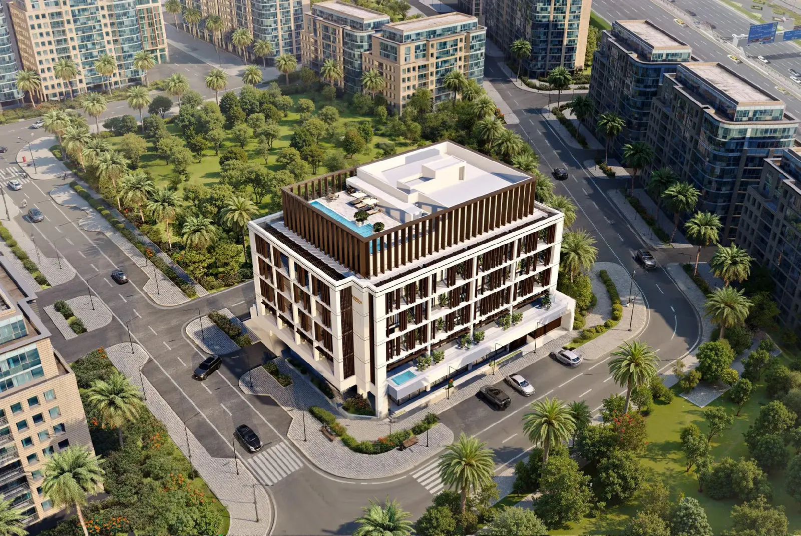 Rabdan Square in Meydan (Nad Al Sheba 1) by Rabdan Developments - Exterior Image 5