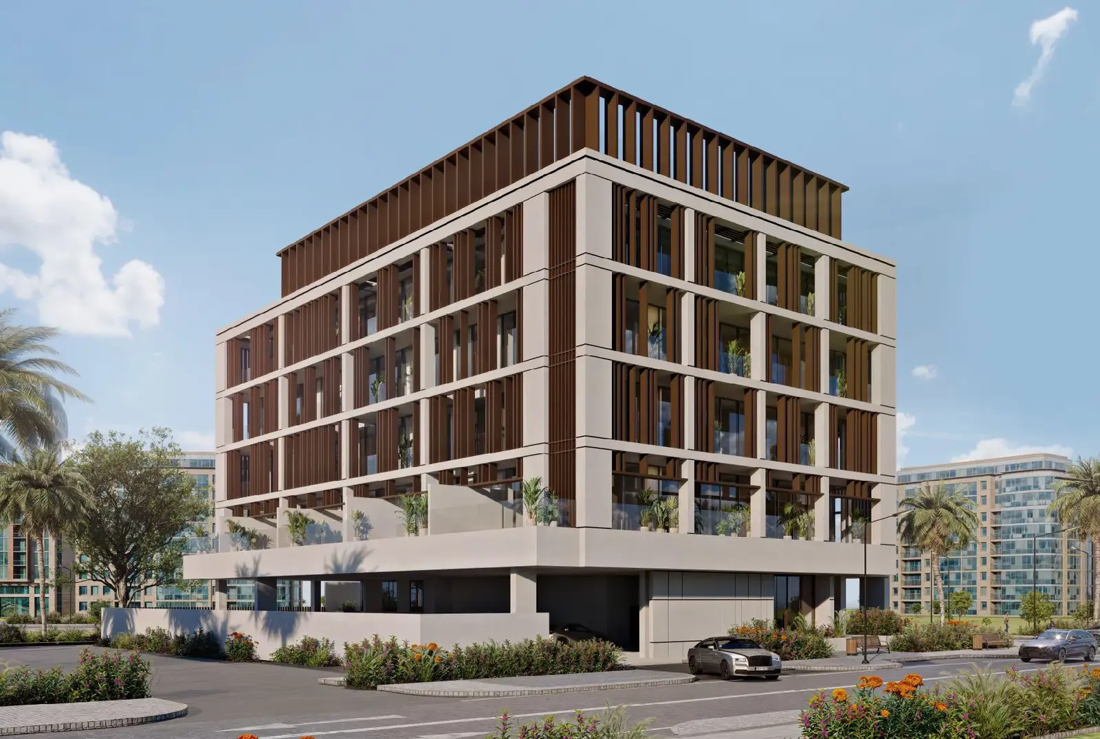 Rabdan Square in Meydan (Nad Al Sheba 1) by Rabdan Developments - Exterior Image 7