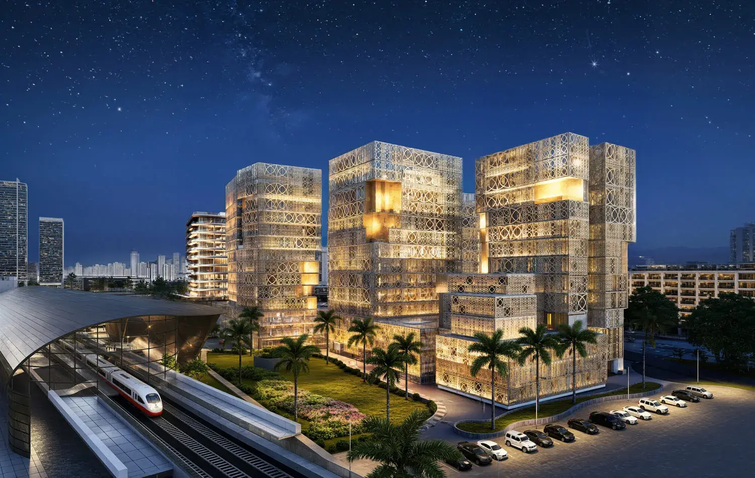 John Richmond District in Discovery Gardens by MIRA Developments - Exterior Image 1