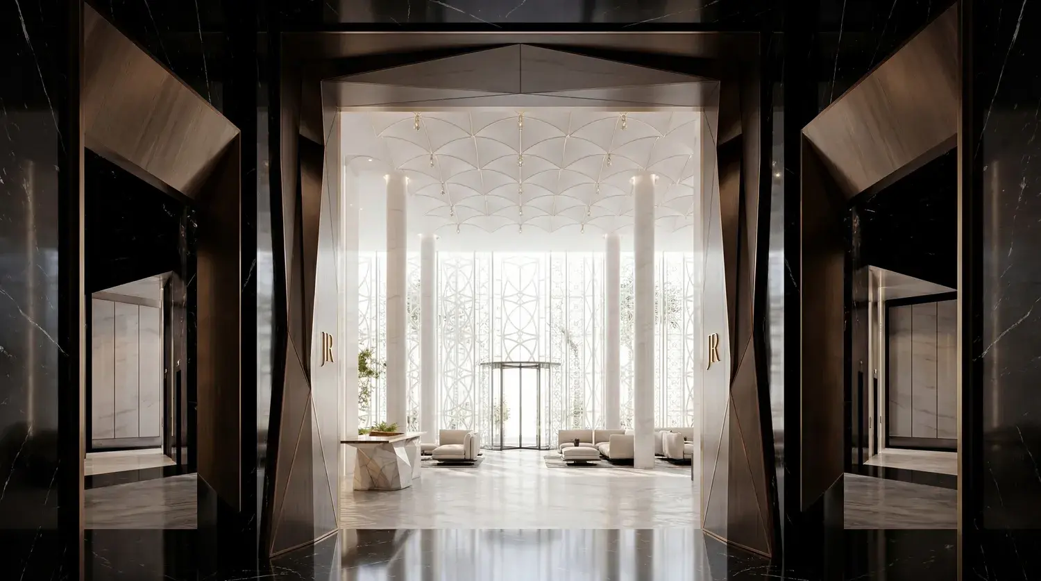 John Richmond District in Discovery Gardens by MIRA Developments - Lobby Image 2