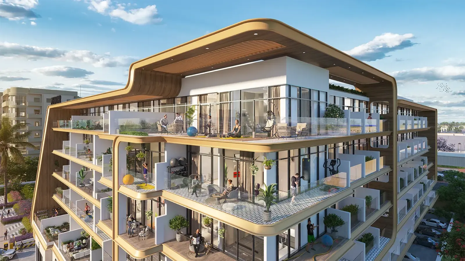 Ventana Residences in Dubai International City by Zedor Developments - Exterior Image 3